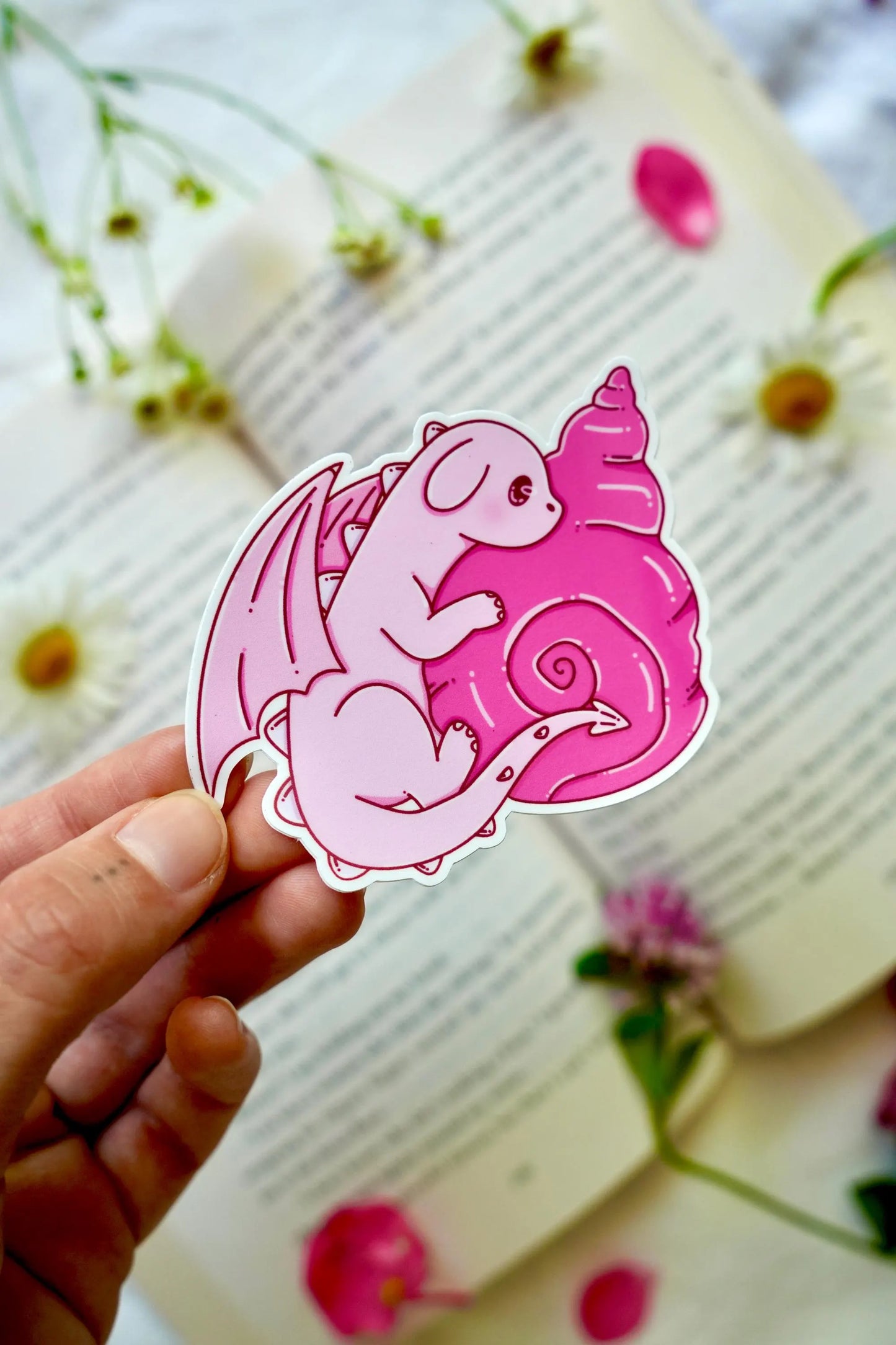 Summer Dragons and Shells Stickers