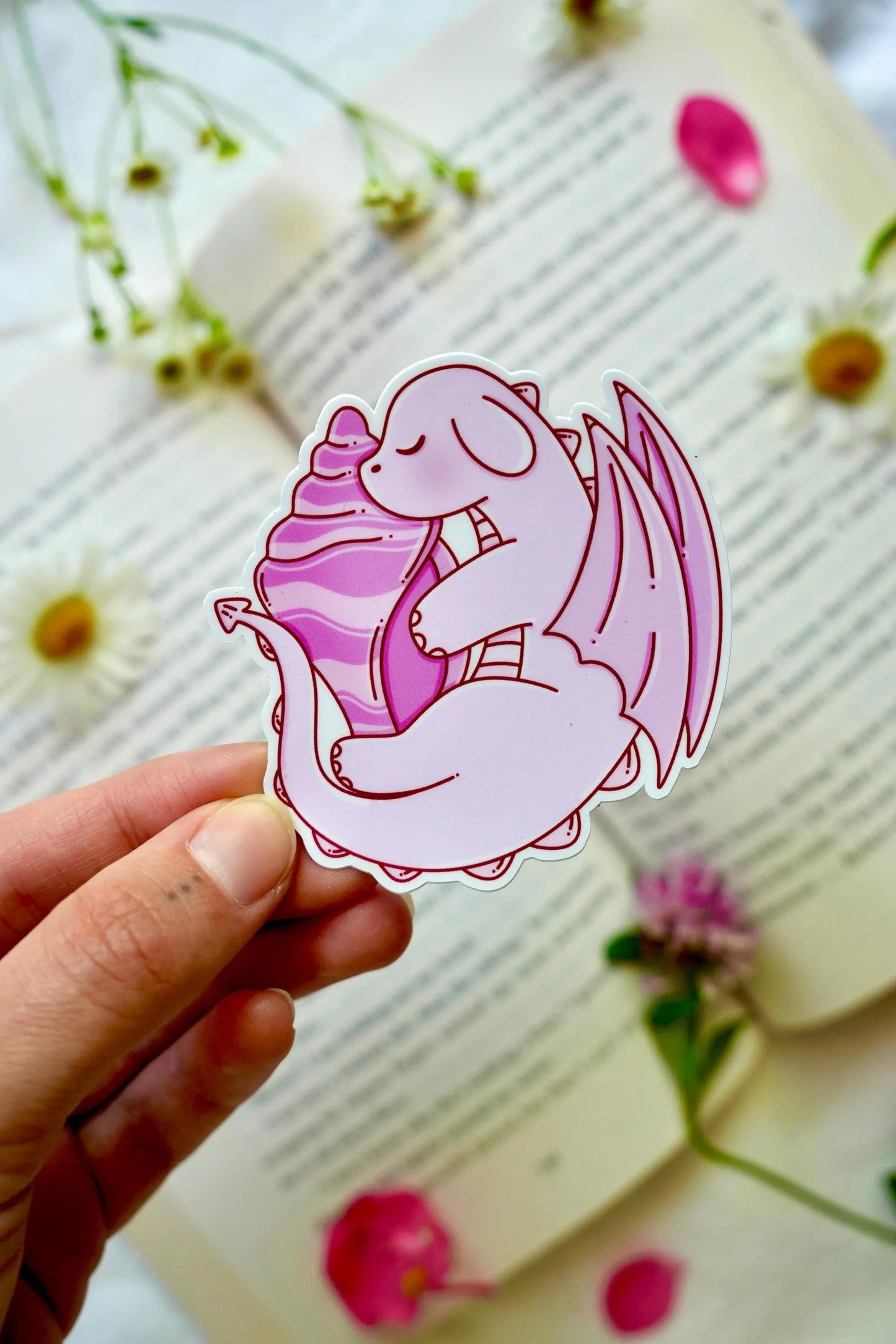 Summer Dragons and Shells Stickers