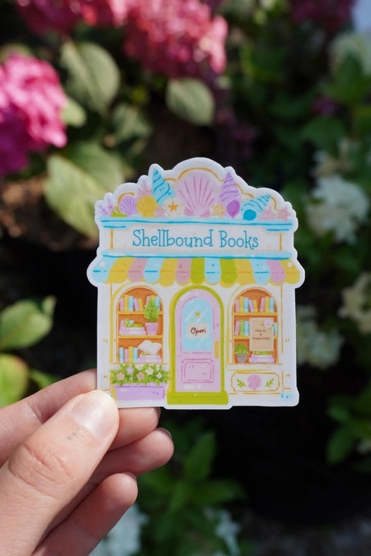 Beach Bookstore Sticker