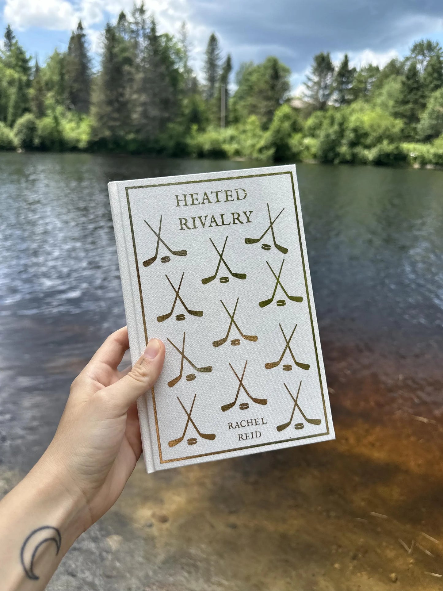 Heated Rivalry by Rachel Reid Hardcover Rebind