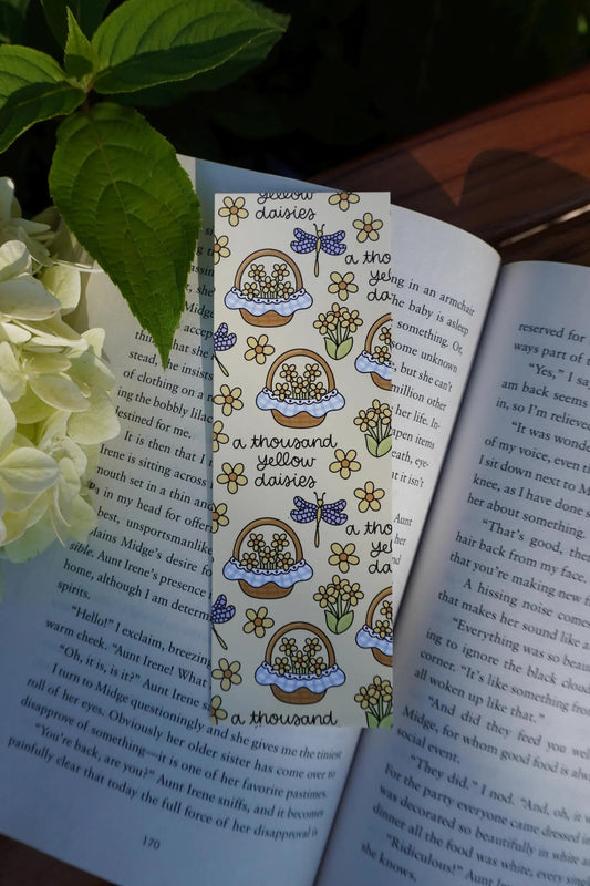 A Thousand Yellow Daisies Bookmark