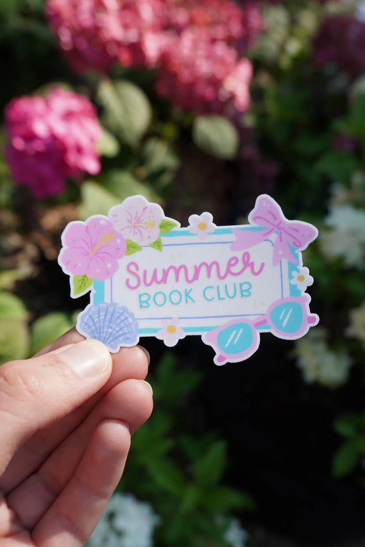 Summer Book Club Sticker
