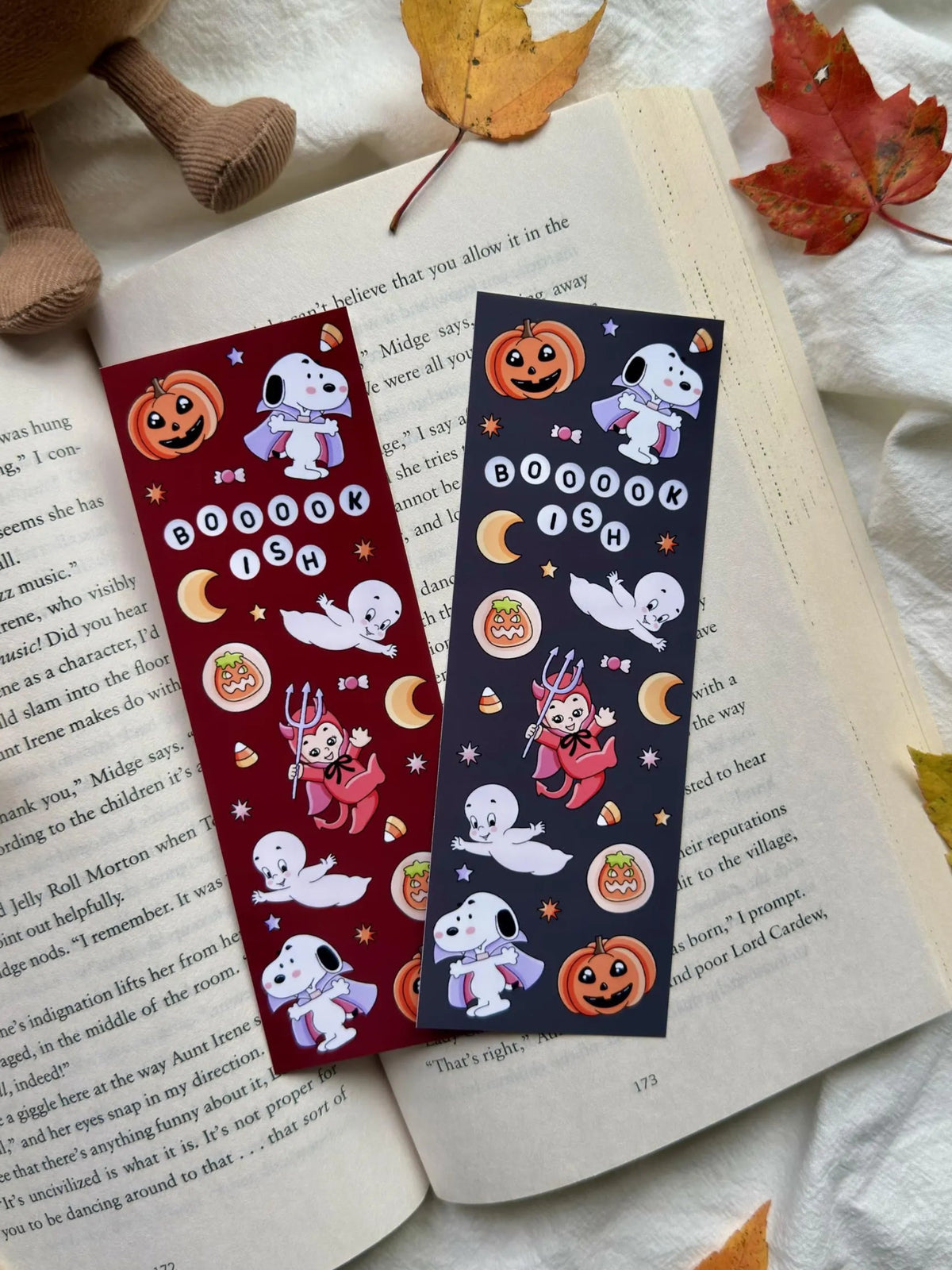 Bookish Nostalgia Fall Bookmark