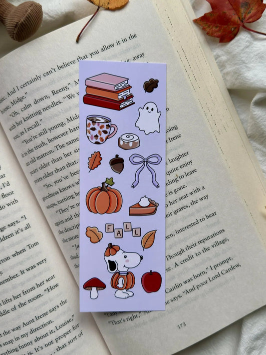 Cozy Fall Vibes Bookmark
